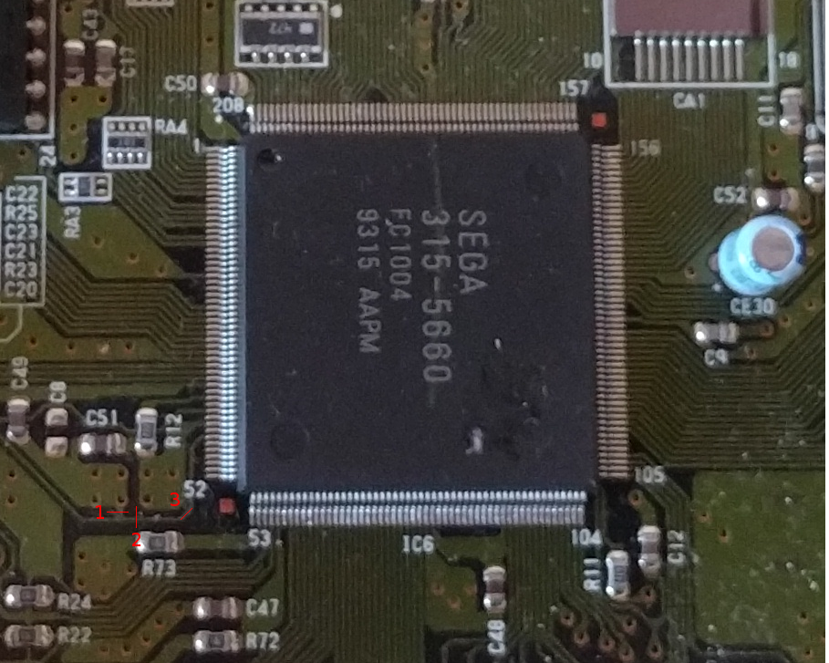 Mega Drive Mainboard