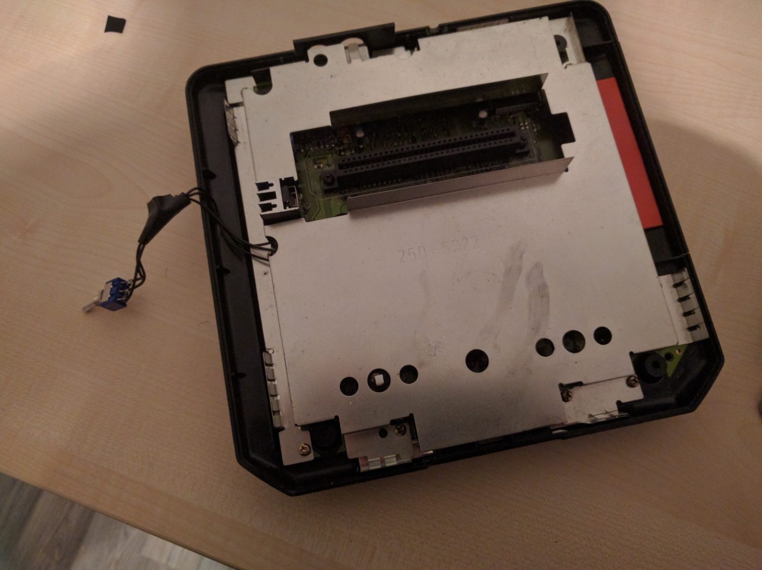 Mega Drive open Case and Switch