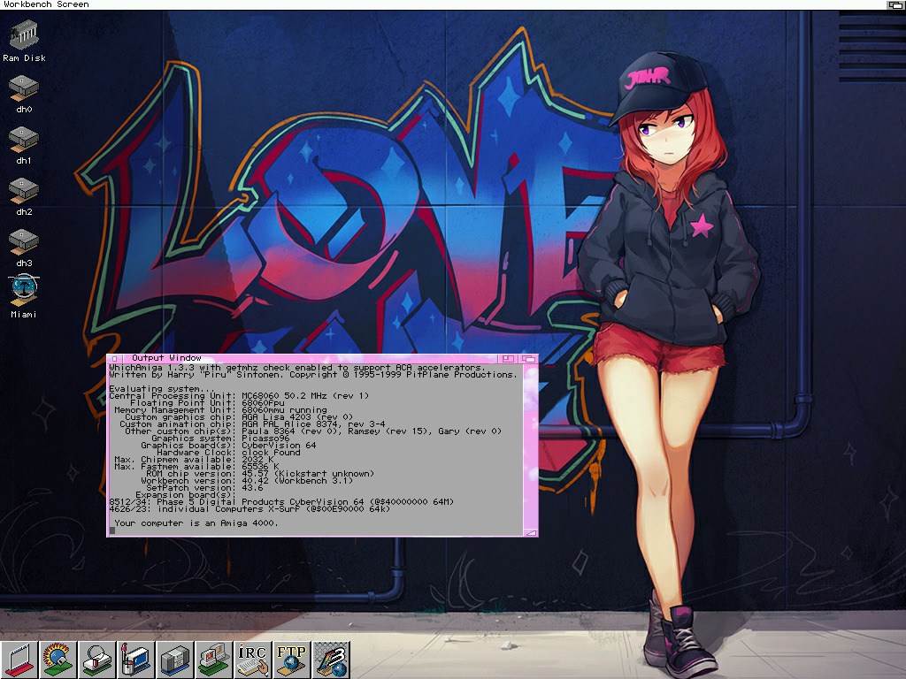 Amiga OS 3.1 Screenshot
